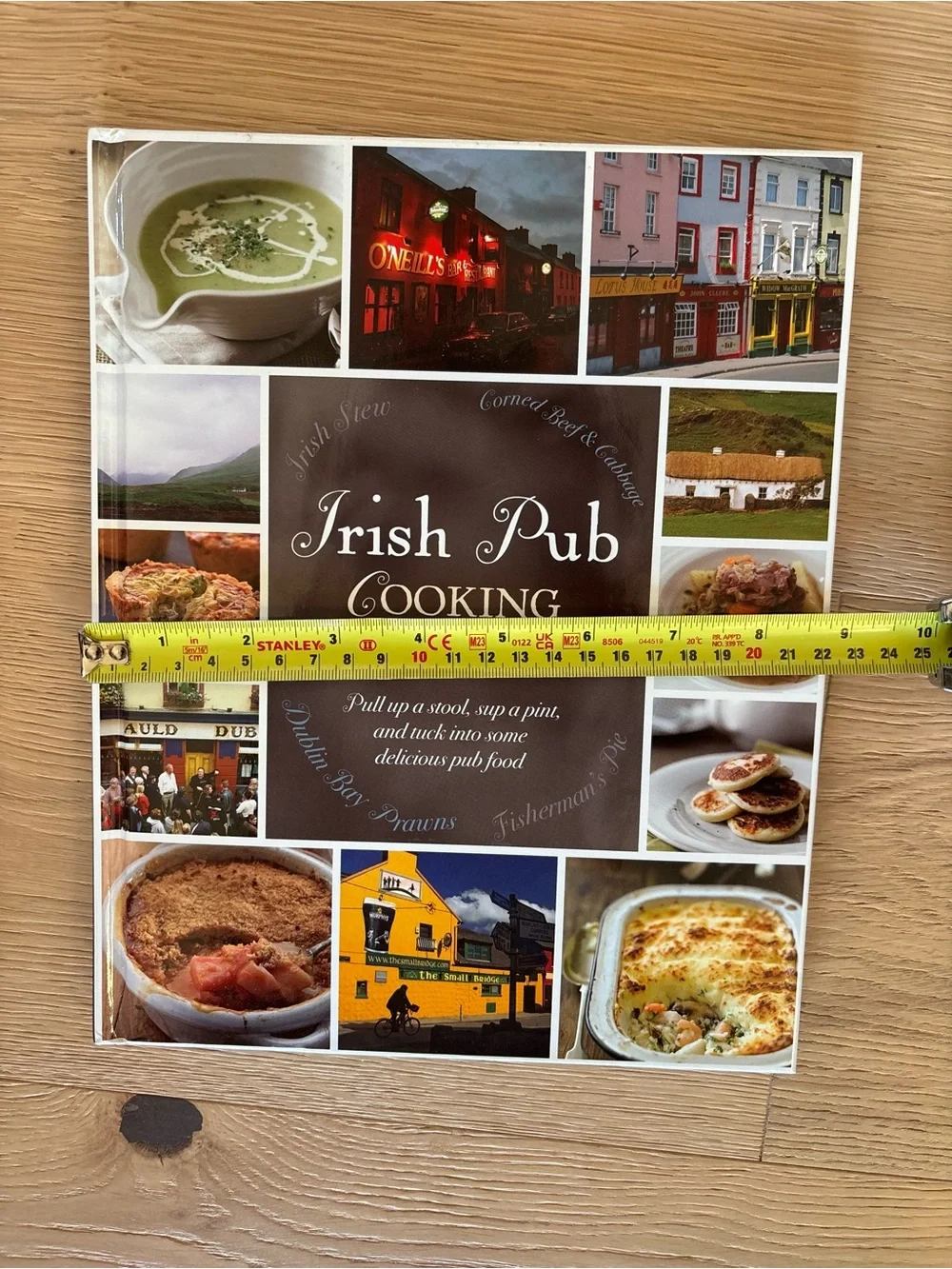 Hardcover Irish Pub Cooking, Ireland Cook Book, Modern Kitchen